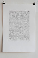 crispr-cas-pox, etching, 23x34 cm, 2022